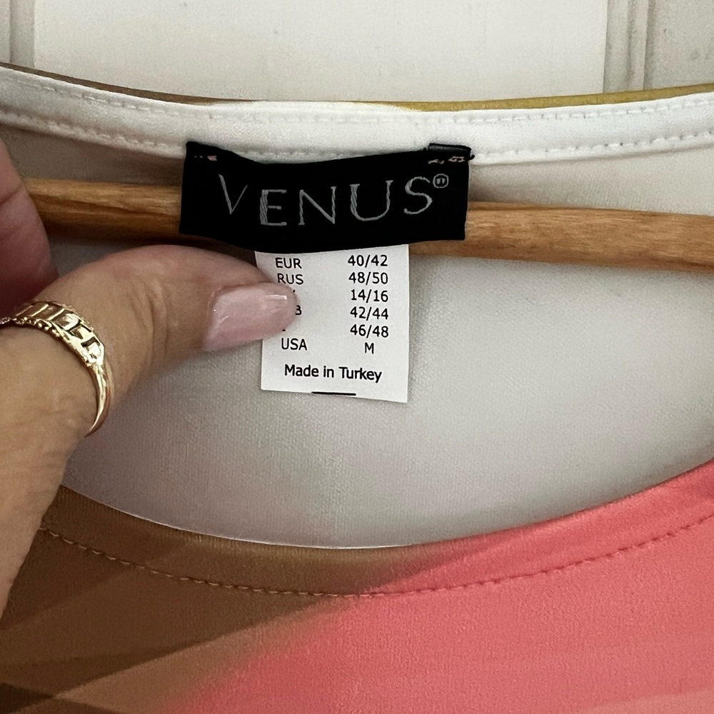 VENUS Colorful Wave Pattern Mini Dress - Picture 2 of 3